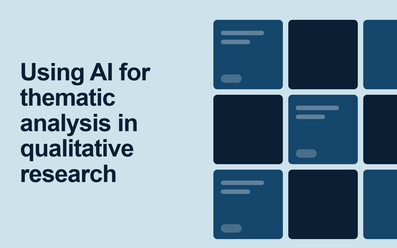 Использование AI для тематического анализа в качественных исследованиях