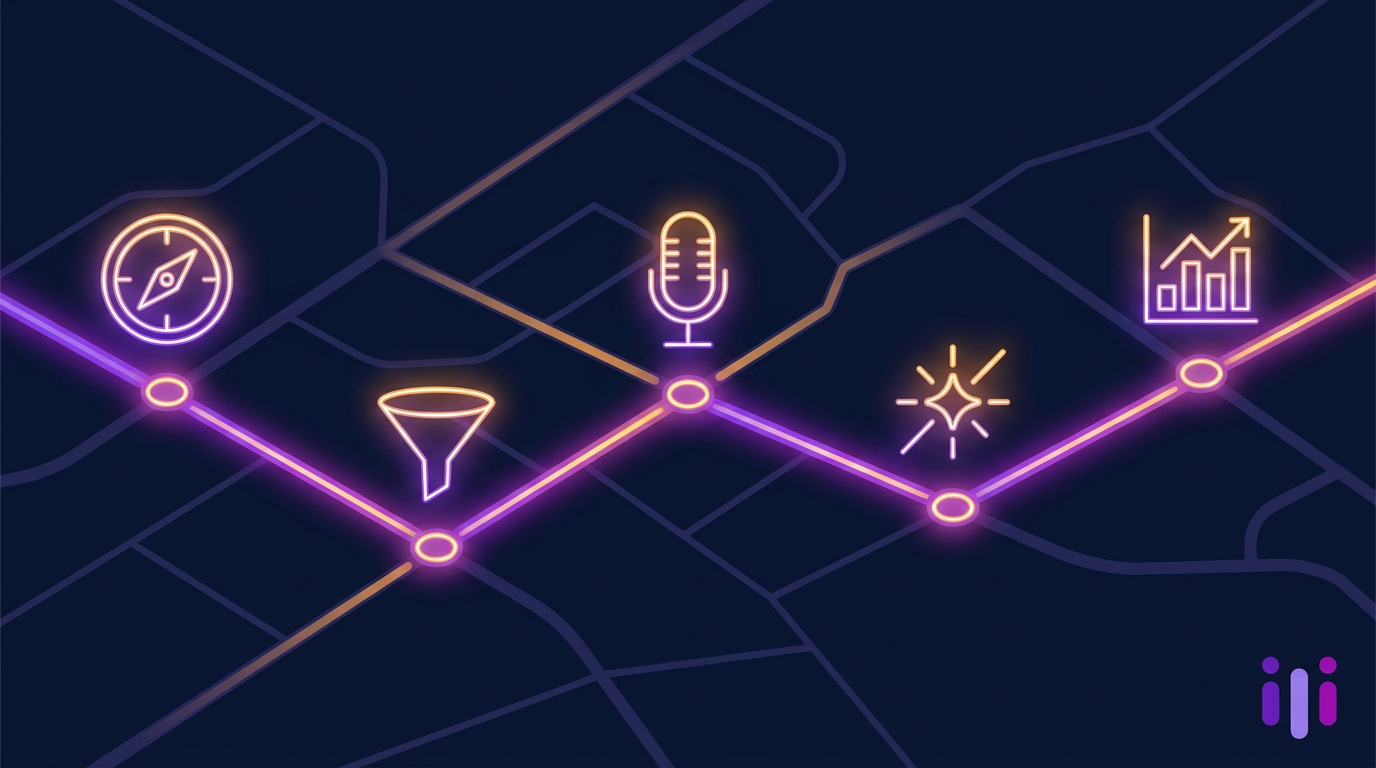Карта рынка AI-инструментов для user research 2026 по этапам исследовательского цикла