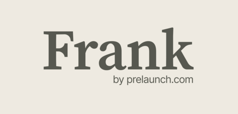 Frank AI Researcher от Prelaunch.com — интерфейс автоматизированных клиентских интервью