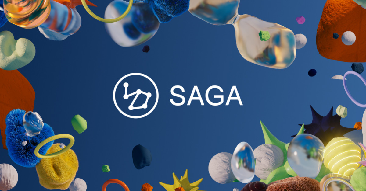 Логотип Pulsar на фоне интерфейса платформы Saga для автономного social intelligence