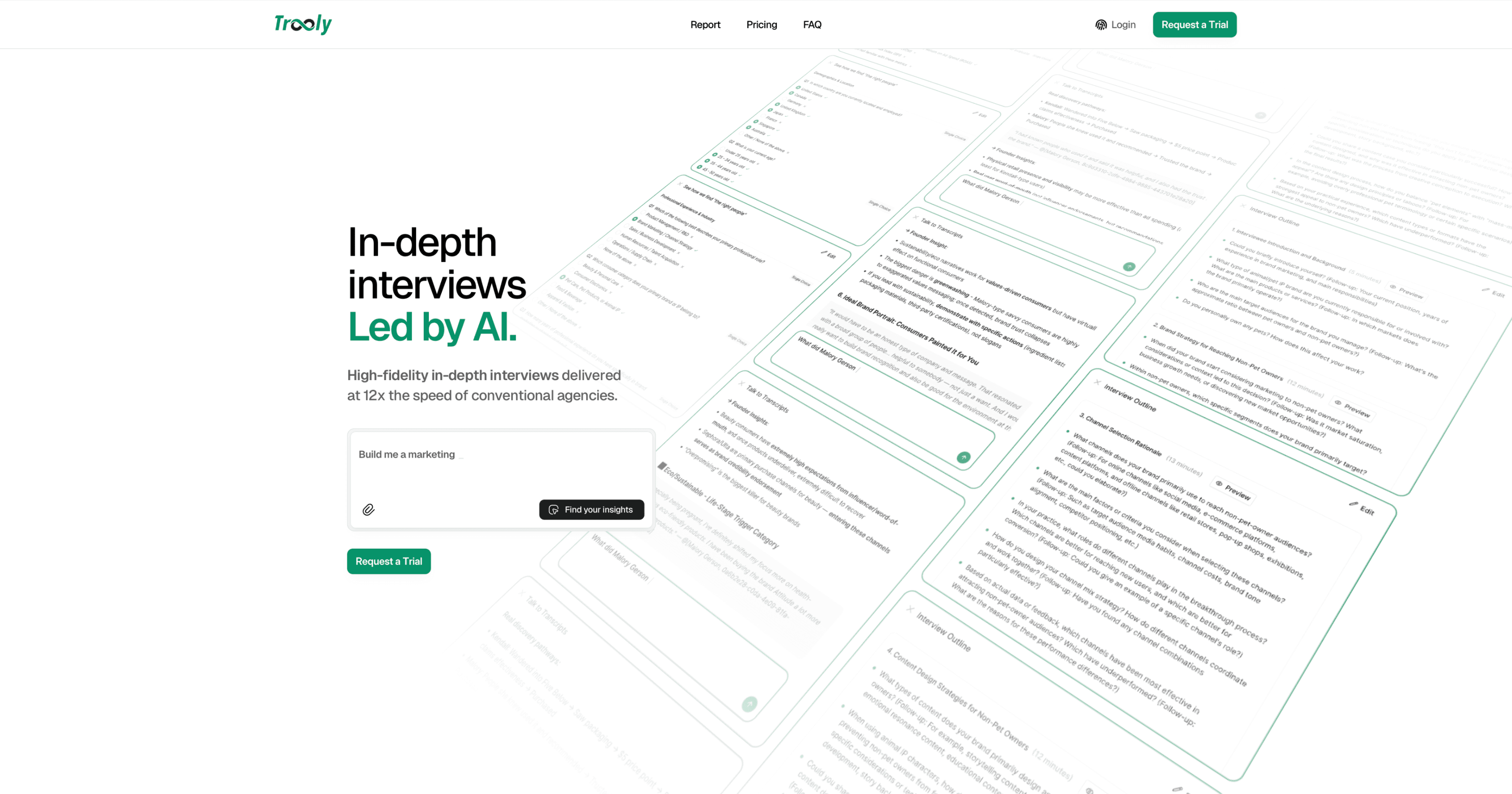 Trooly — AI-платформа для глубинных интервью
