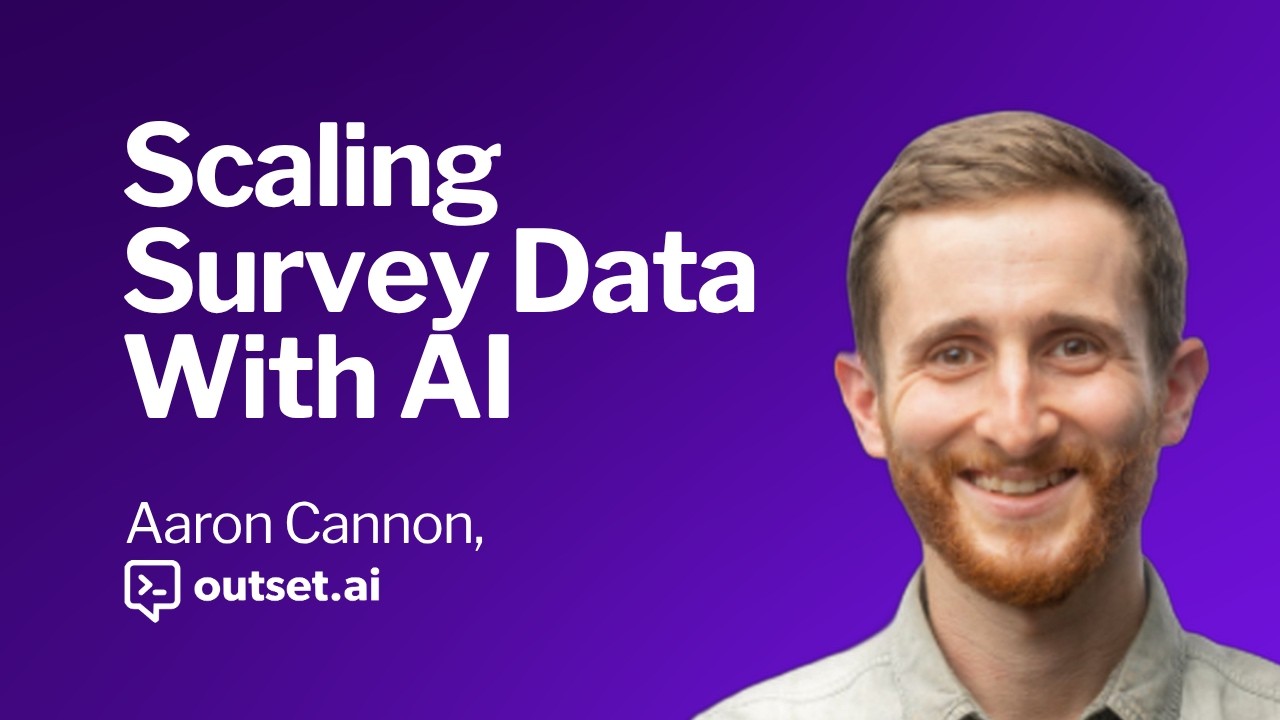 Интервью с Aaron Cannon из Outset AI о качественных исследованиях в масштабе с помощью AI