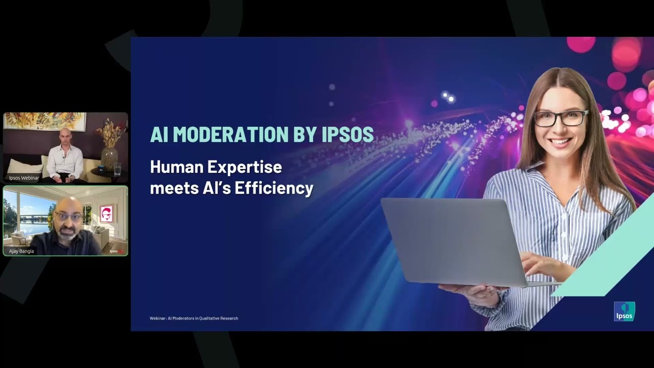 IPSOS WEBINAR: AI Moderators in Qualitative Research — Balancing Efficiency and Depth